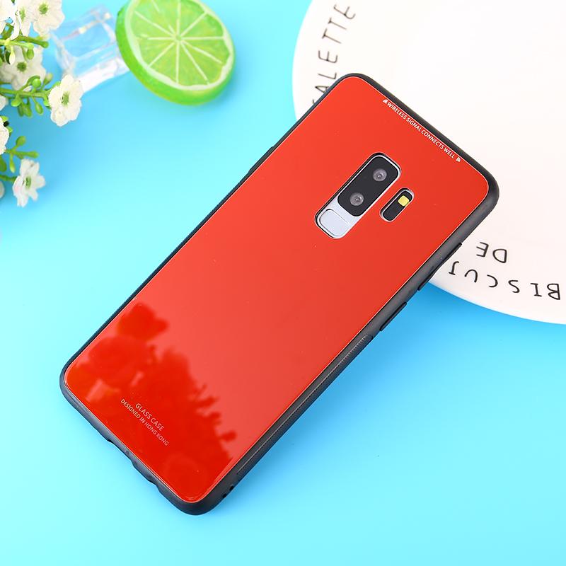 Ốp lưng kính cho Samsung Galaxy A6 Plus 2018