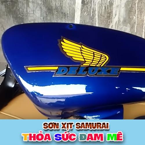 Chai sơn xịt Samurai màu xanh dương H195M
