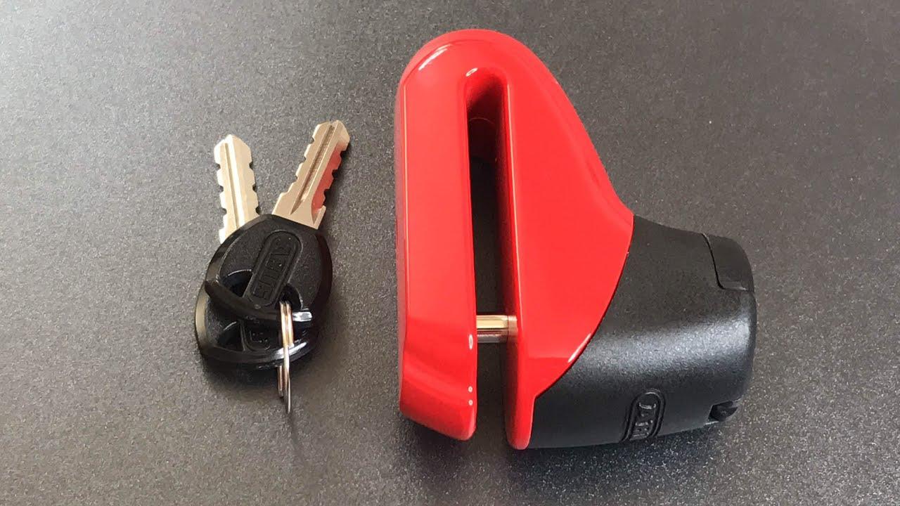 Khóa đĩa xe máy ABUS 305 (Đỏ)
