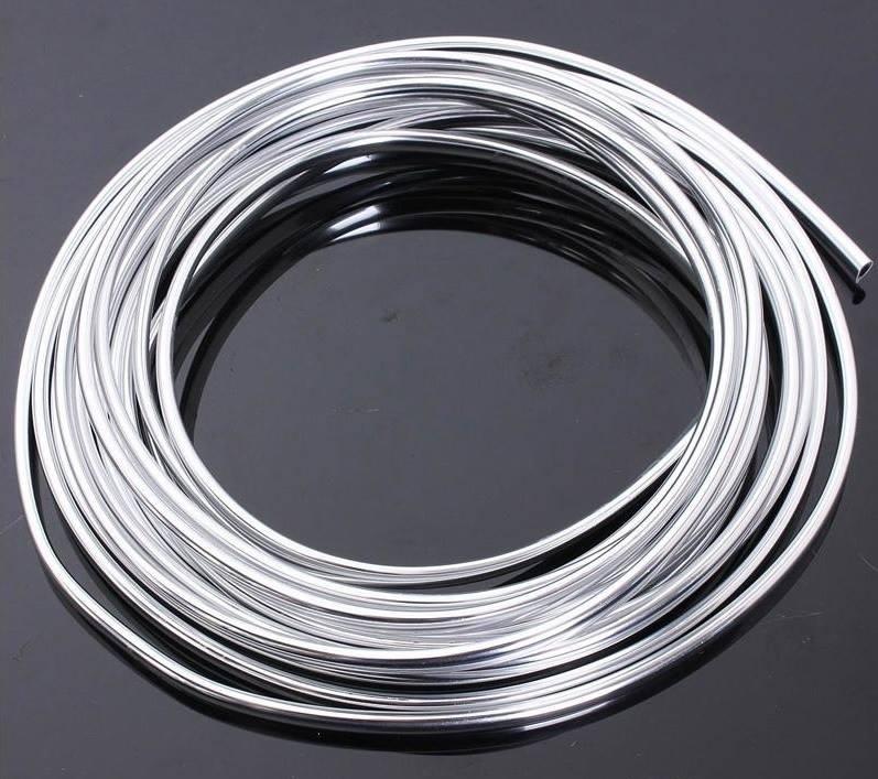 Chỉ nẹp viền mạ Crom trang trí xe hơi (nẹp viền chữ U)