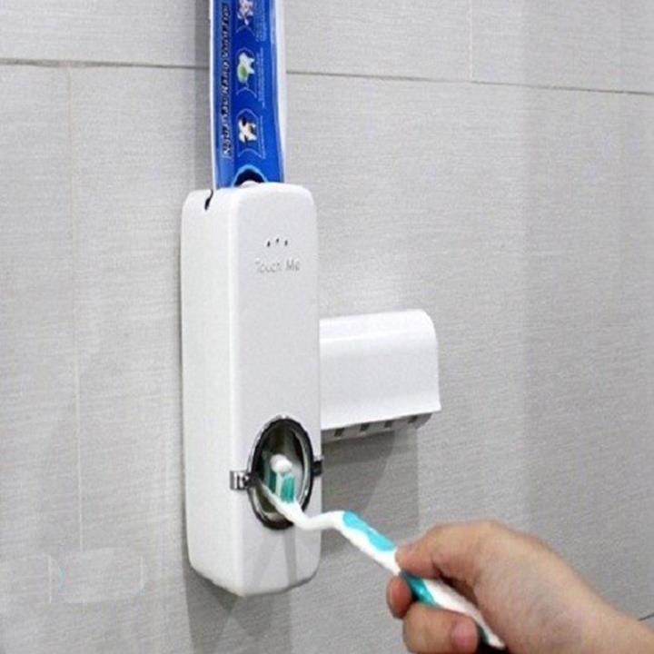 Bộ nhả kem đánh răng touch me giá rẻ (Trắng)