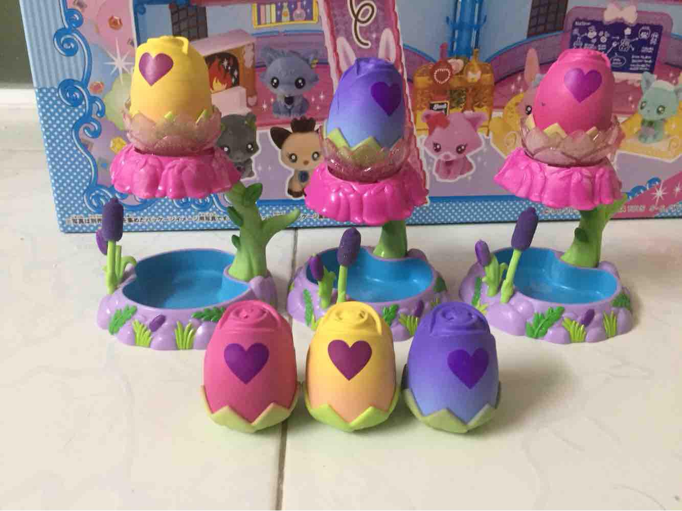 Combo 3 nhà hoa Hatchimals chính hãng kèm trứng Spin Master