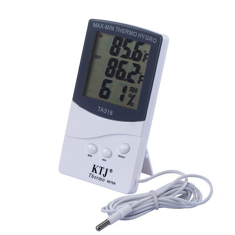 Máy đo độ ẩm, 2 cảm biến nhiệt độ tiện dụng