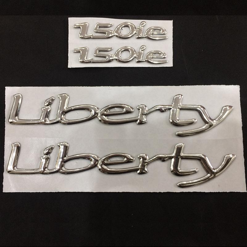 TEM DÁN XE MÁY - XẾ yêu sẽ trông như mới với bộ tem nổi LIB 150 ie tân trang cực đẹp M130-màu bạc-133