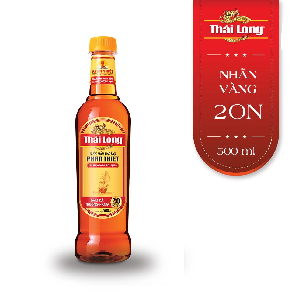 [HCM]Nước Mắm Thái Long Nhãn Vàng 20N