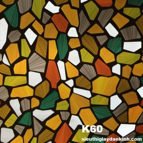 2M DECAL DÁN KÍNH ĐÁ MÀU KHỔ RỘNG 90CM