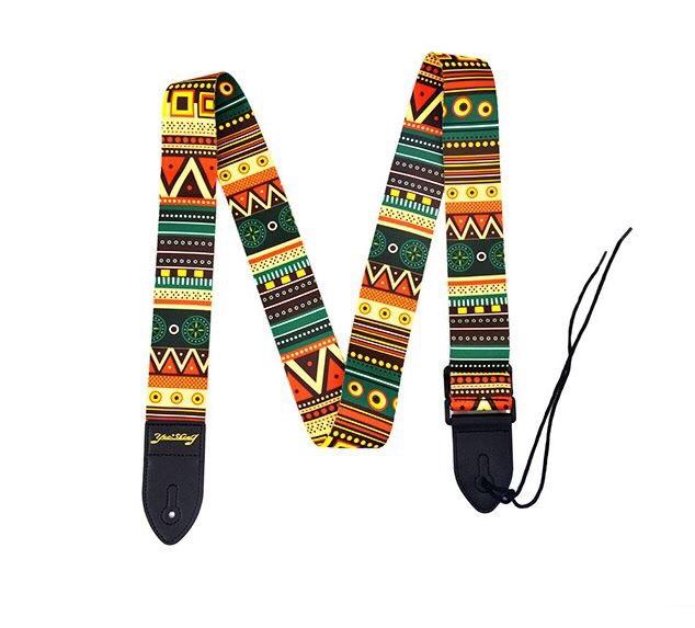 Dây đeo đàn guitar thổ cẩm DTC (tặng kèm 2 bộ ốc vít)