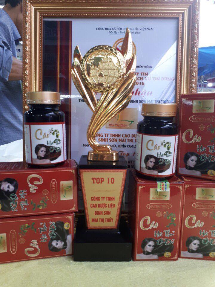 Cao Hà Thủ Ô Đỏ đóng lọ 100gr hàng công ty