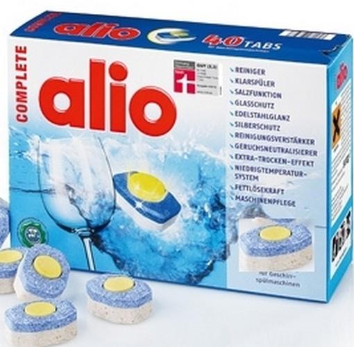 Combo 2 hôp Viên rửa chén Alio 40 viên