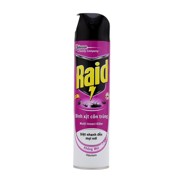 Bình xịt côn trùng Raid 600ml
