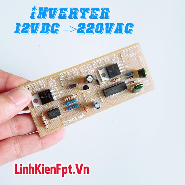 Mạch biến áp dc-ac 12-220v mạch inverter 350w