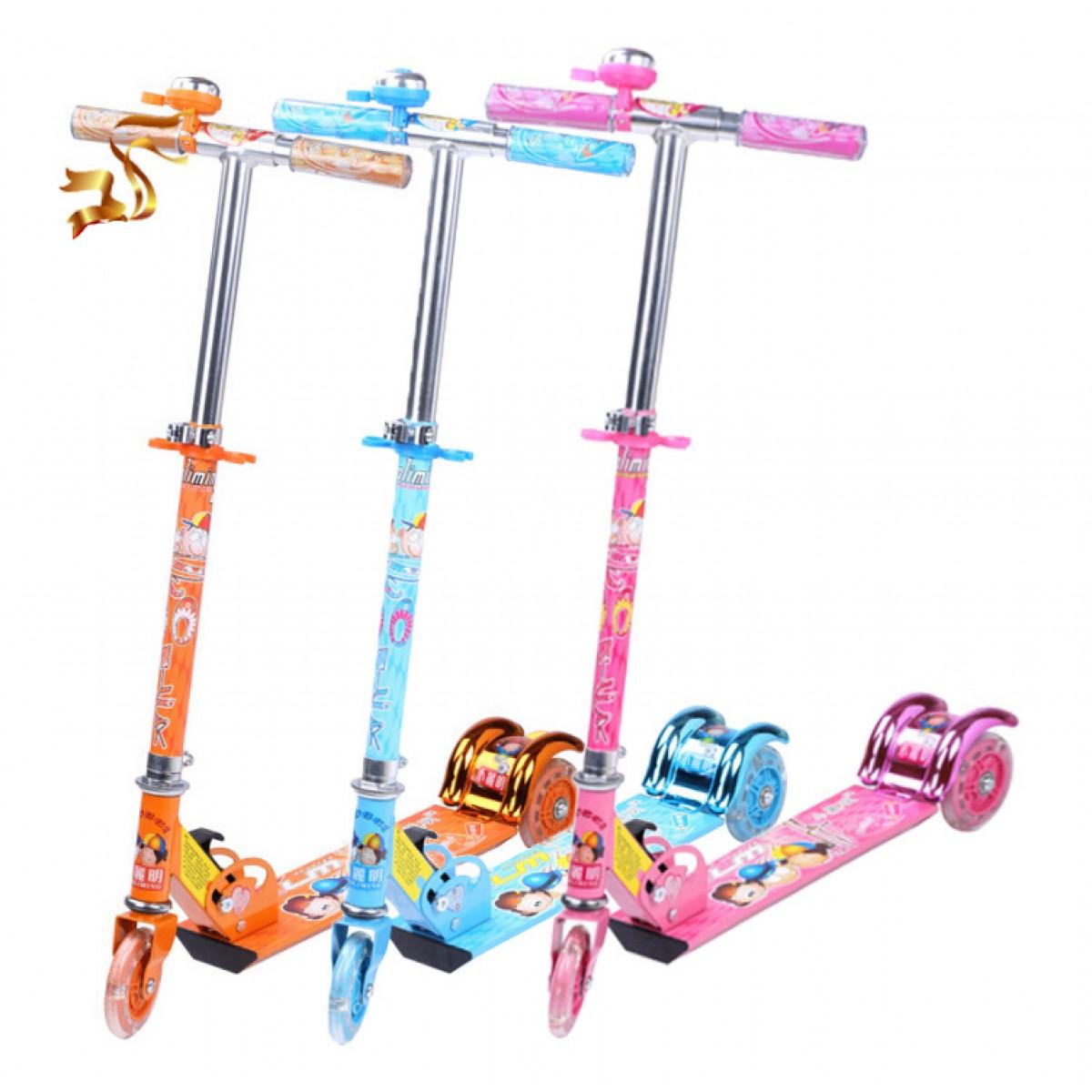 Xe trượt SCOOTER 3 bánh phát sáng có chuông
