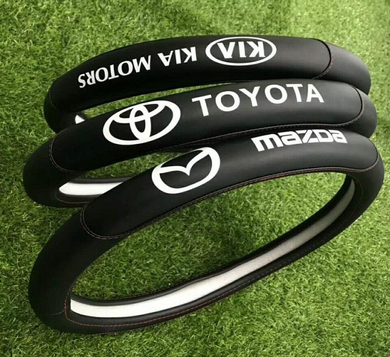 [Hỗ trợ lắp đặt khách Hà Nội] Bọc vô lăng da bò cao cấp Mazda