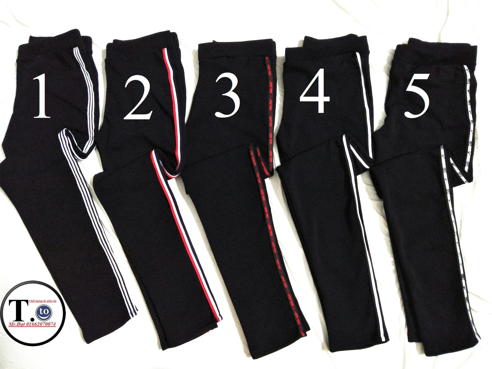 [HCM]Quần thun nữ - legging (Ôm Body sọc viền 5 loại - không bo)