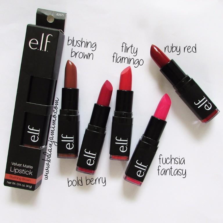Son Thỏi Lì E.L.F Velvet Matte Lipstick