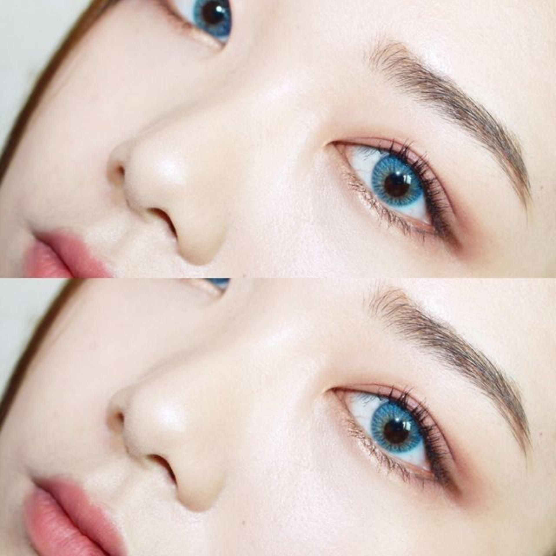 [HCM]lens màu xanh dương không độ