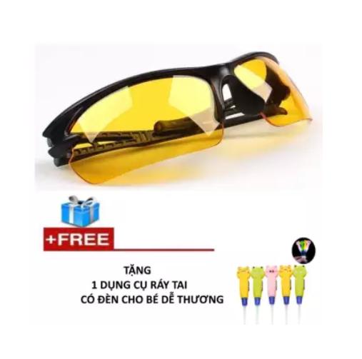 [HCM]Mắt kính nhìn xuyên đêm kiểu dáng đẹp Thiên Ân + Tặng ráy tai có đèn tiện dụng