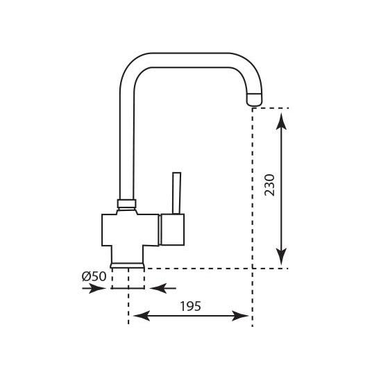 Vòi rửa chén Argo i-2451