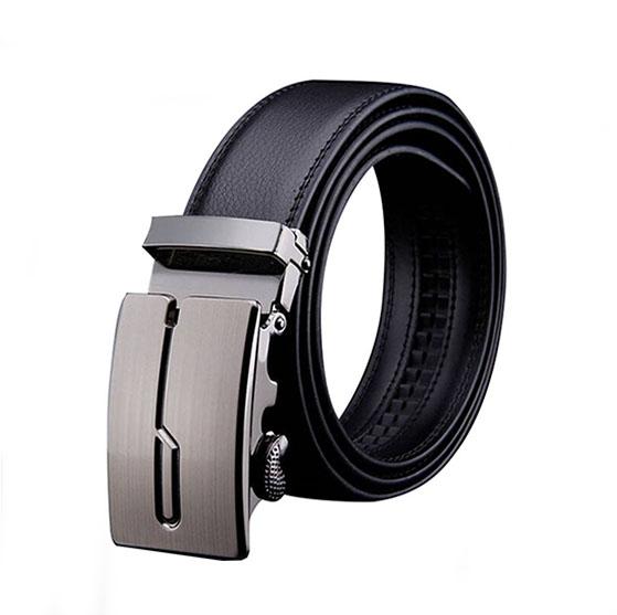Thắt Lưng Da Nam Khóa Tự Động Cao Cấp MC01 ( Bạc )