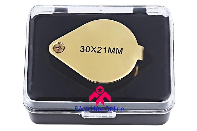 Kính lúp mini 30X gold