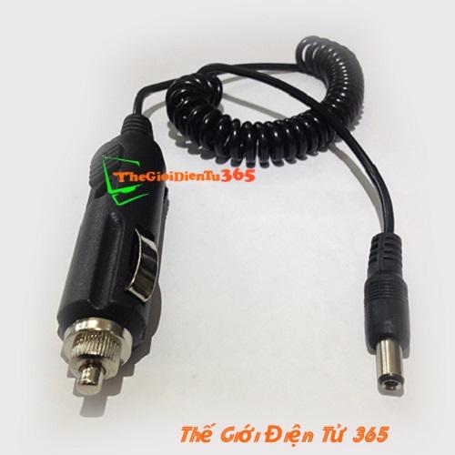 Đầu tẩu sạc 12v trên ôtô jack 5.5x2.1mm