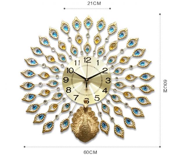 ĐỒNG HỒ DECOR TREO TƯỜNG CON CÔNG