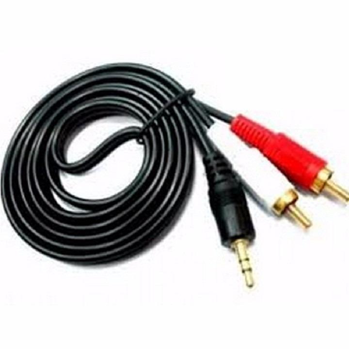 Cáp 3.5 ra 2 đầu bông sen 1.5m. hàng chất lượng . vi tính quốc duy