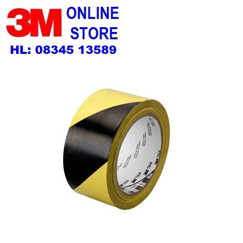 BĂNG KEO DÁN NỀN SỌC VÀNG-ĐEN 3M 766