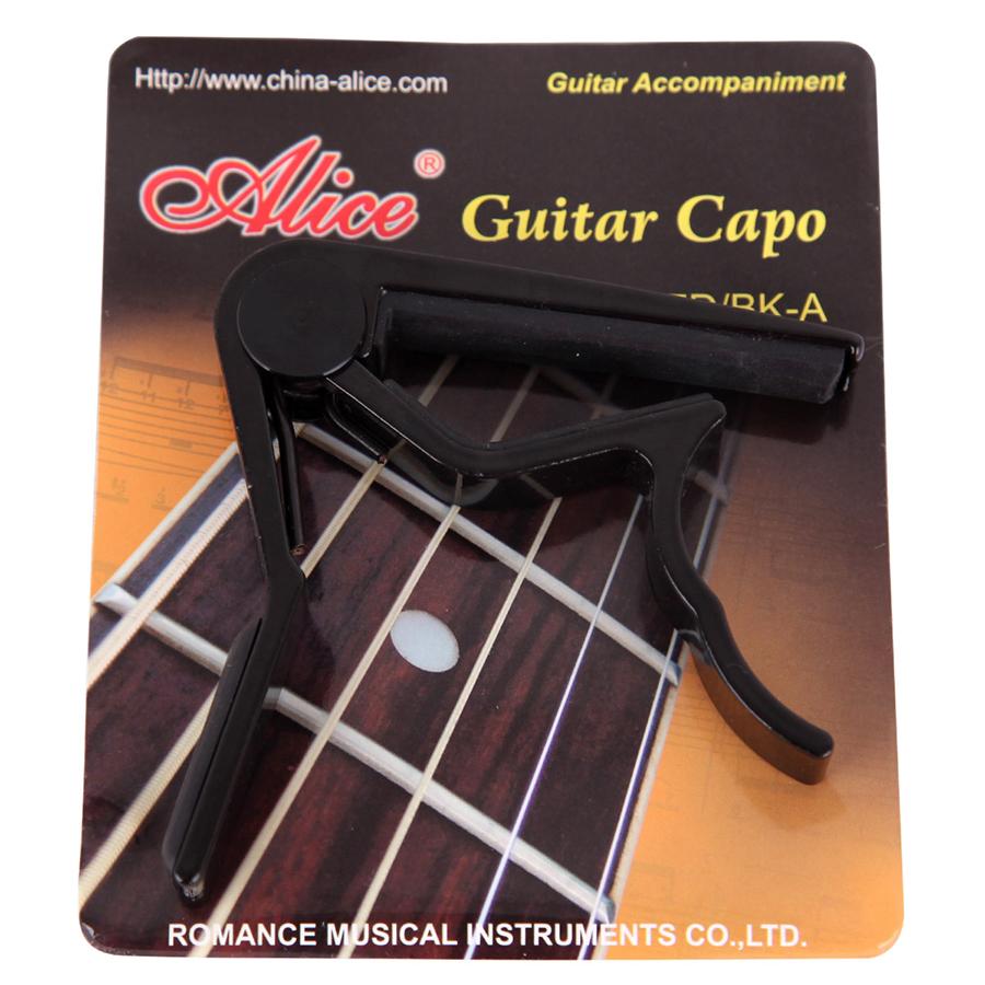 [HCM]Capo đàn Guitar Alice A007D/BK-A (Đen) - HappyLive Shop
