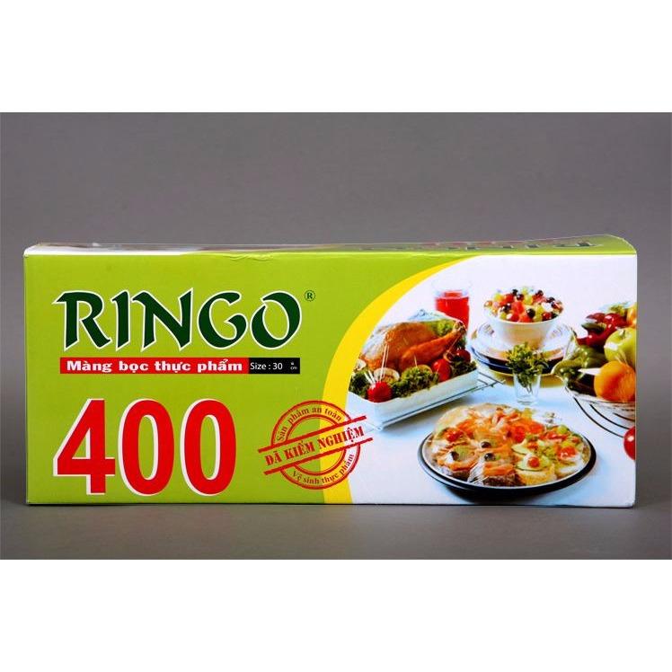 Màng bọc thức ăn hâm được lò vi sóng ringo 400m x 30cm