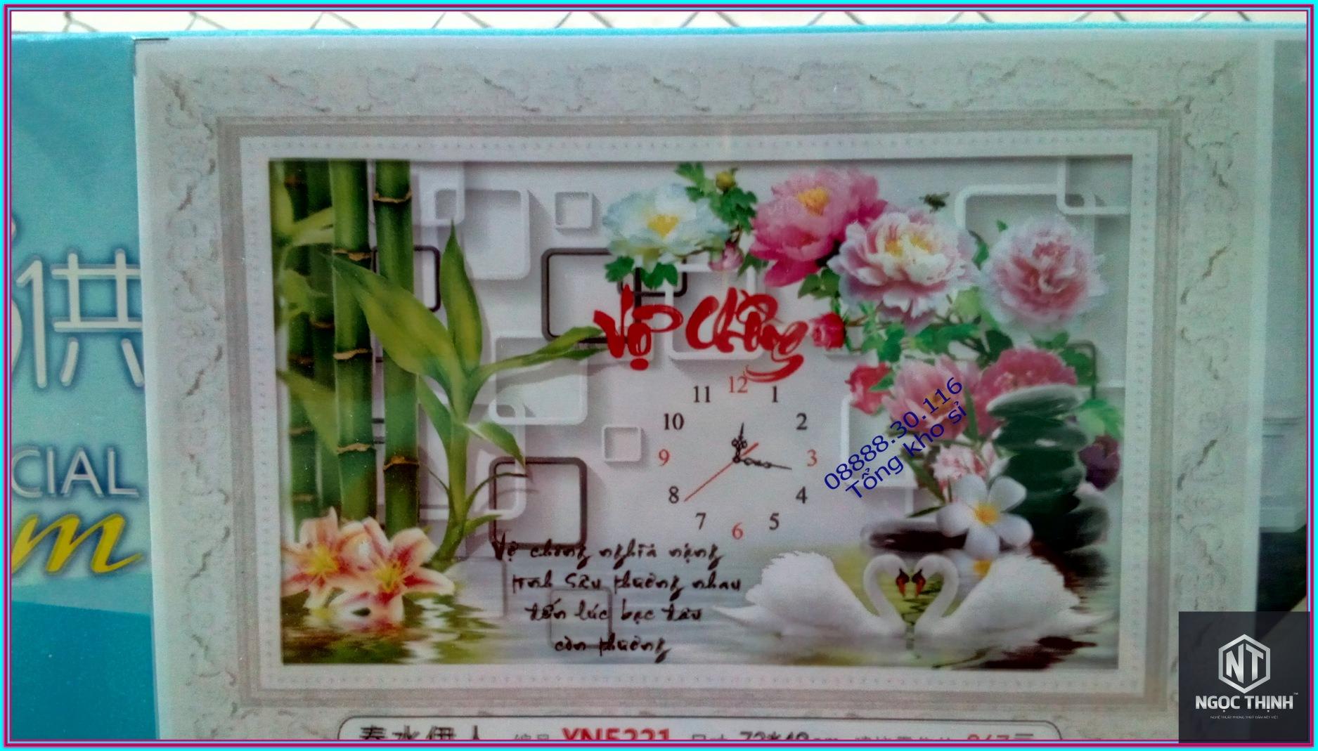 Tranh đính đá Vợ chồng YN5221-Ngọc Thịnh