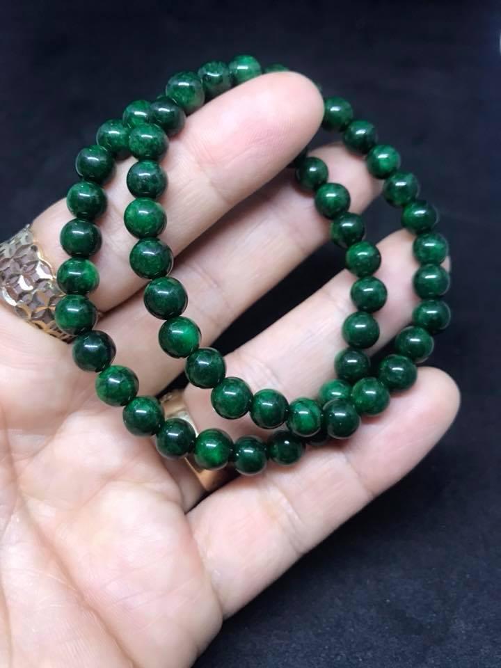 Combo 2 vòng tay đá sơn thủy 6ly