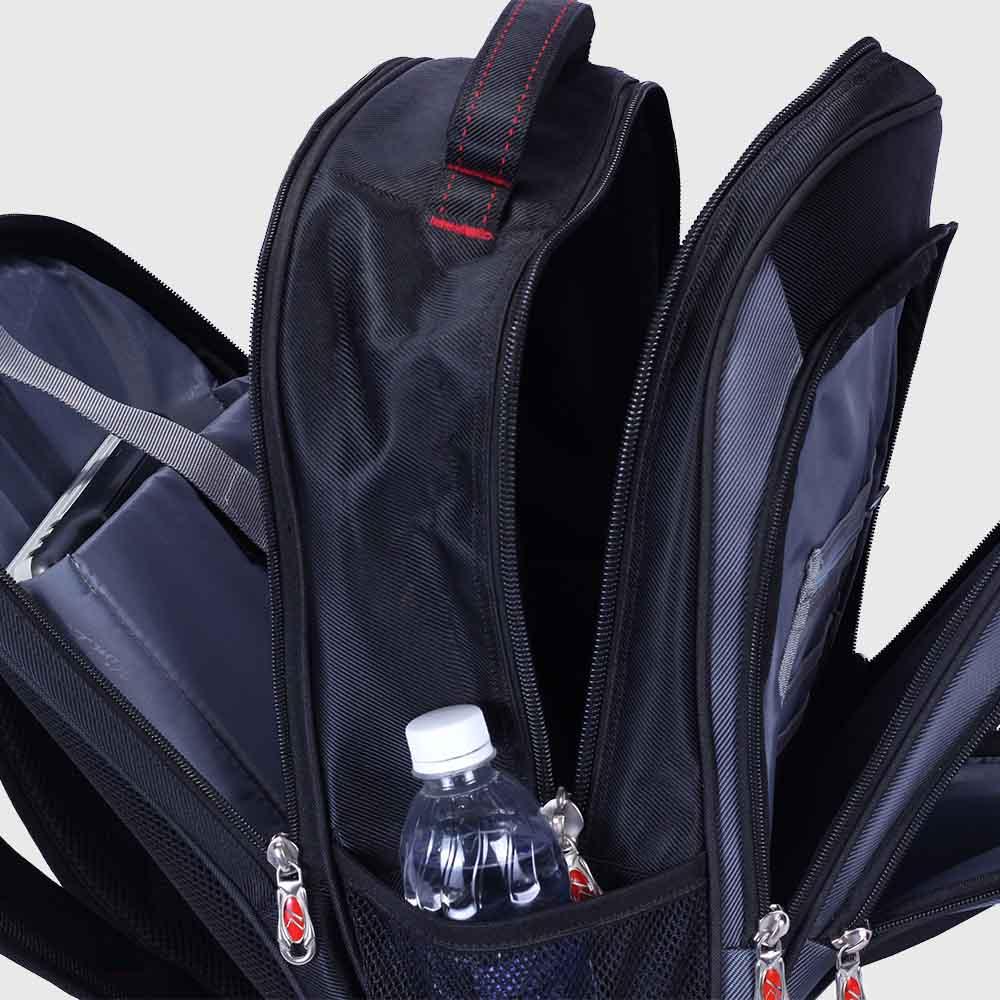 Balo đa năng, laptop Kim Long KL025 (Đen phối Đỏ)
