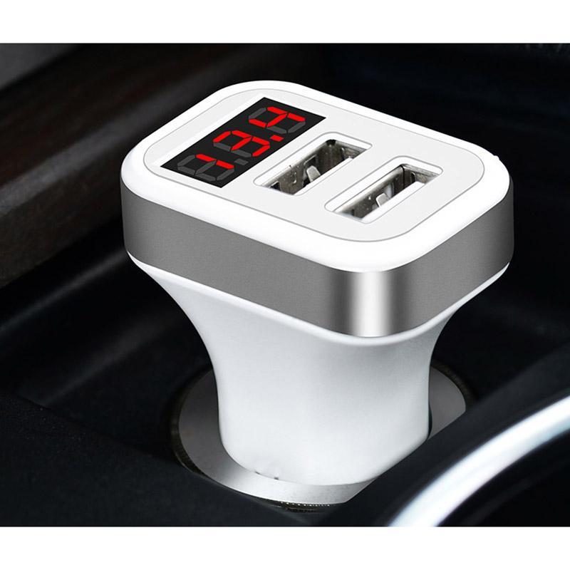 [HCM]Cốc sạc 2 cổng USB trên ô tô