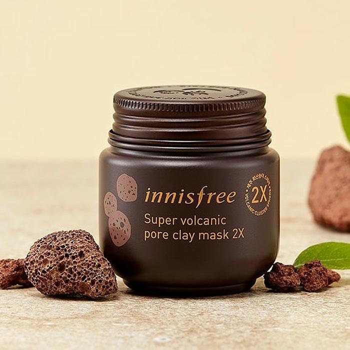 Mặt Nạ Đất Sét Innisfree Super Volcanic Pore Clay Mask 2X mẫu mới