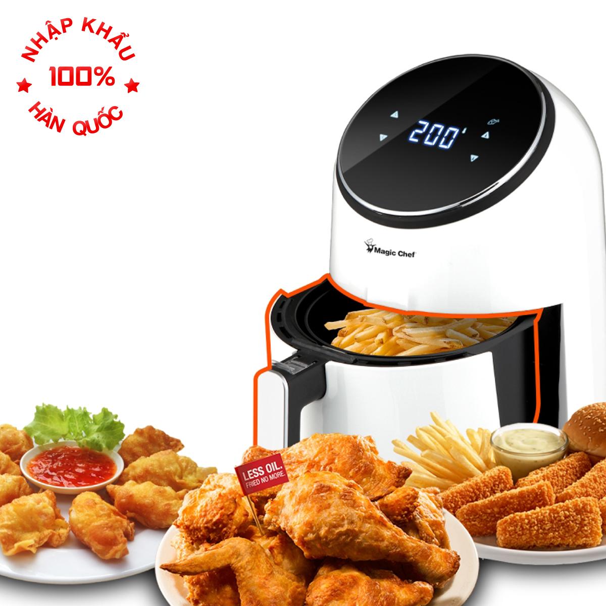 Nồi chiên không dầu Magic Chef 2,6l - Nhập khẩu Hàn Quốc