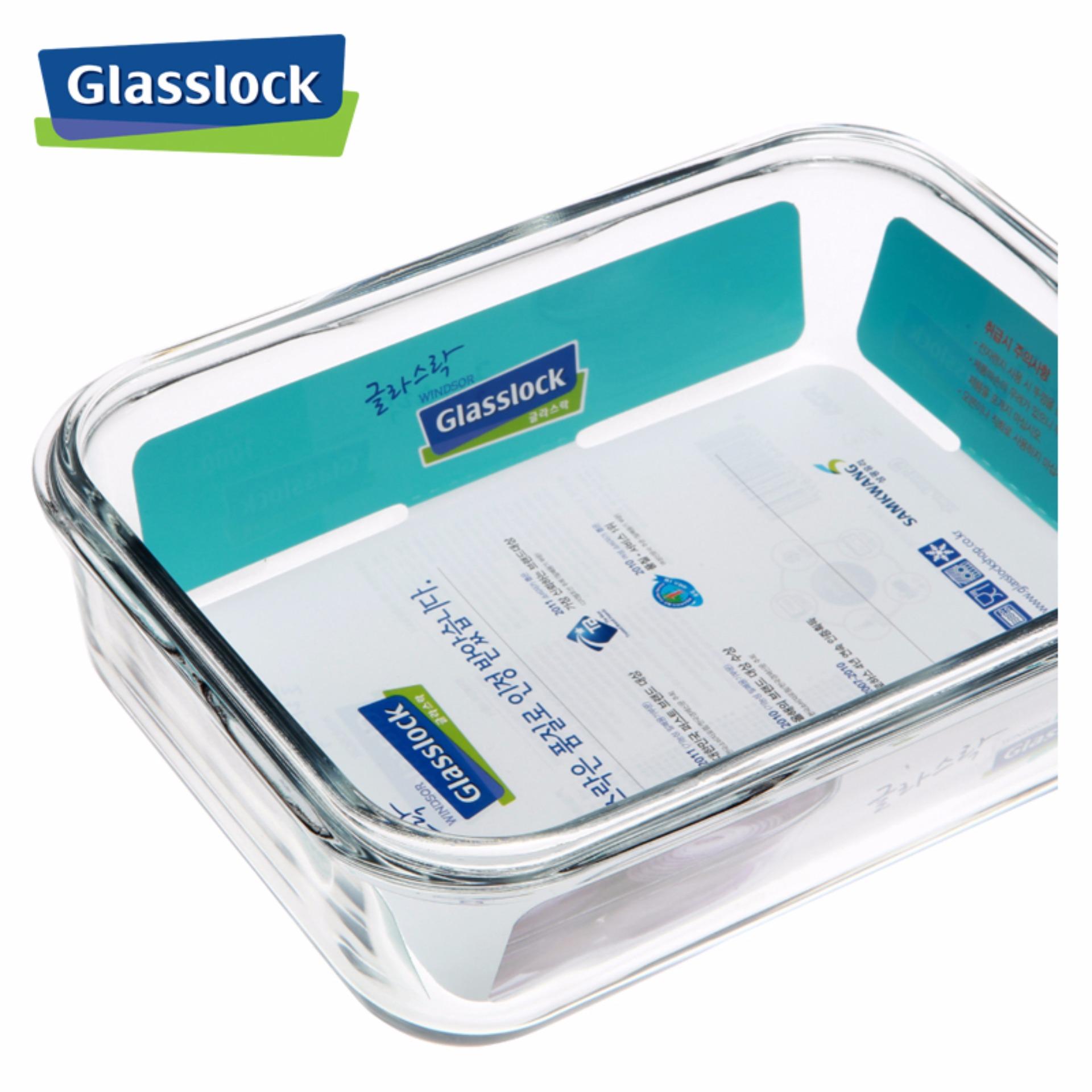 Hộp thủy tinh chịu lực Glasslock 1000ml