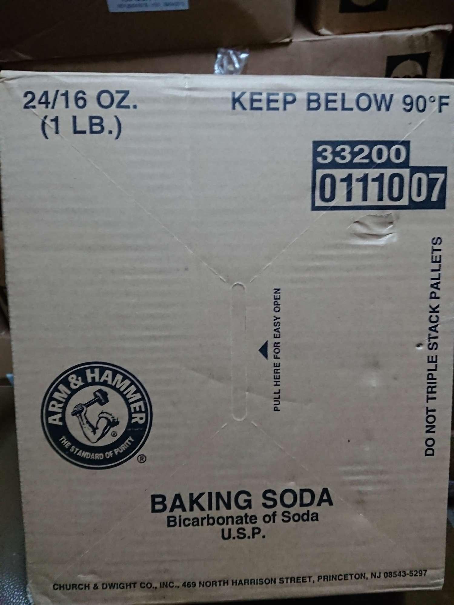24 Hộp Bột Baking Soda Arm & Hammer 454g Mỹ