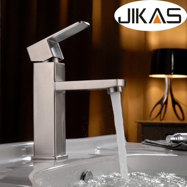 Bộ vòi chậu rửa mặt nóng lạnh JIKAS JK-5006