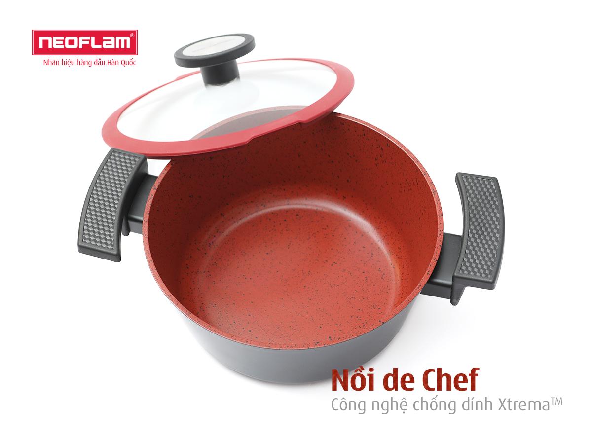 Bộ 1 nồi , 1 chảo de chef ( 24cm )