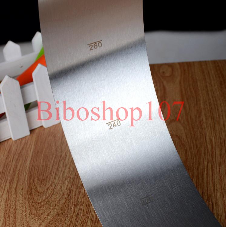 Khuôn ring mousse tròn thay đổi kích thước 16-30cm