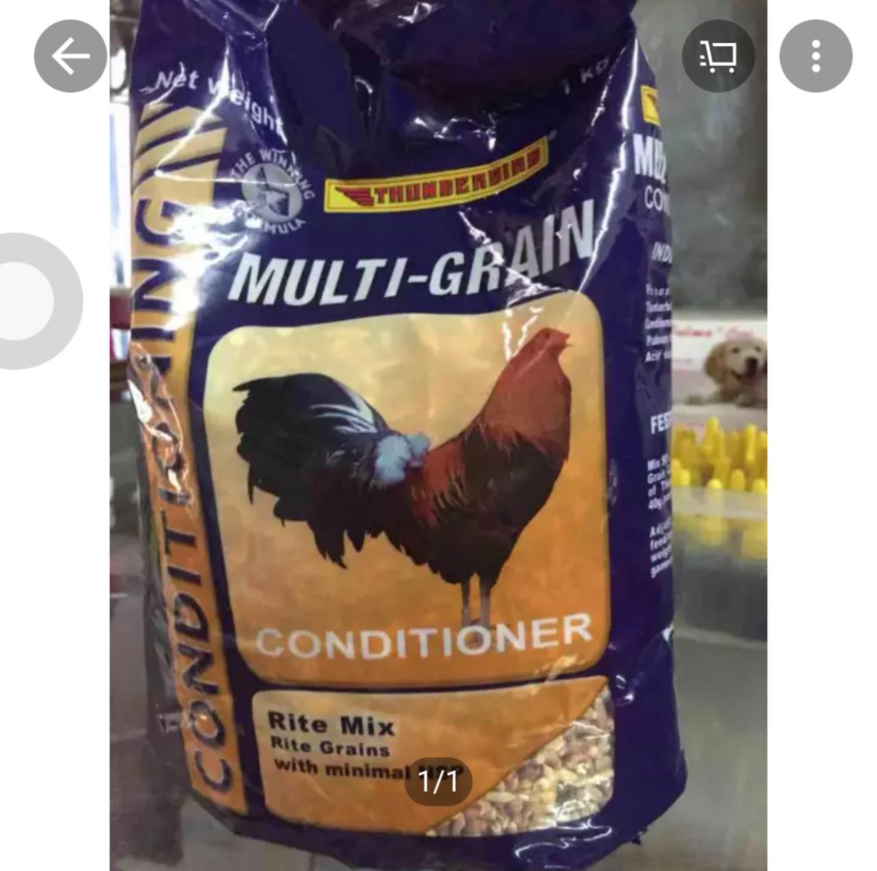 Ngũ Cốc Gà Đá Thunderbird 1kg - Thức Ăn Gà