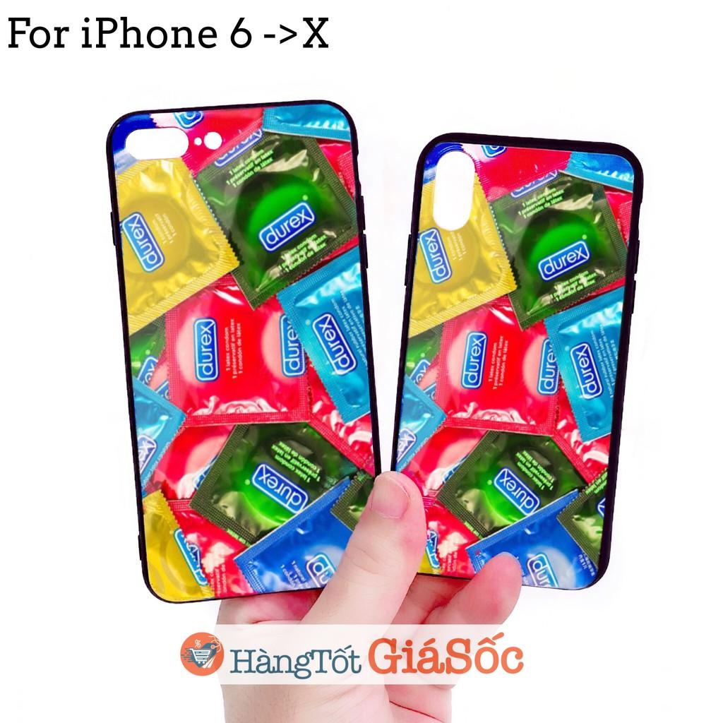 Ốp lưng BCS Durex cho iPhone 6 -> X