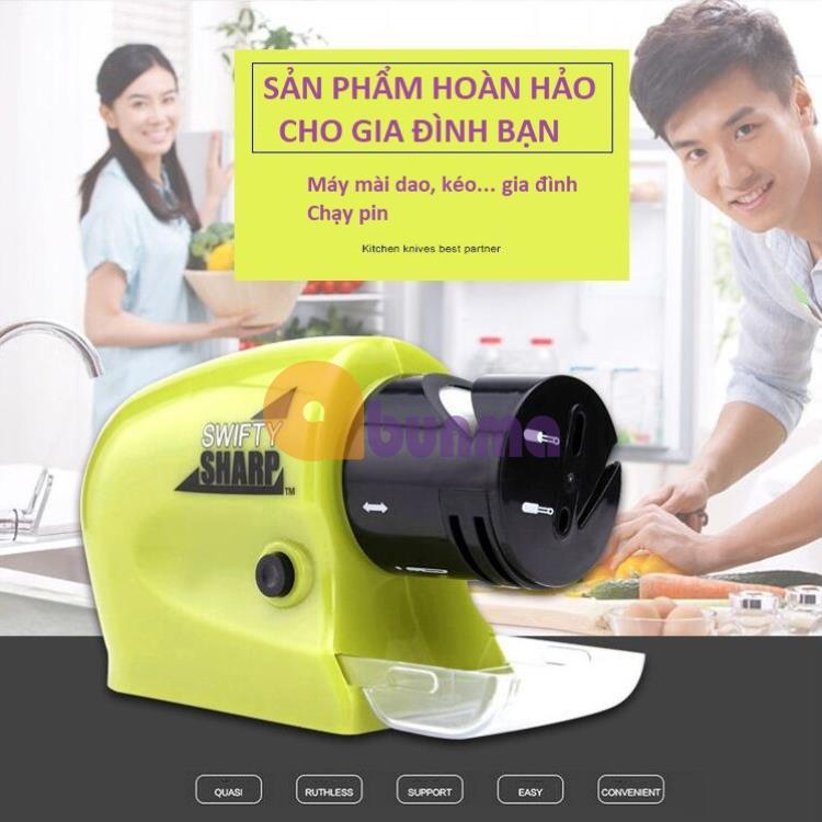 Máy mài dao, mài kéo chạy pin Swifty Sharp