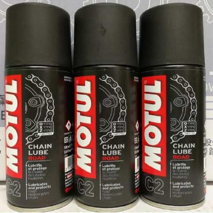 Chai xịt sên Motul Chain Lube Road C2 150ml