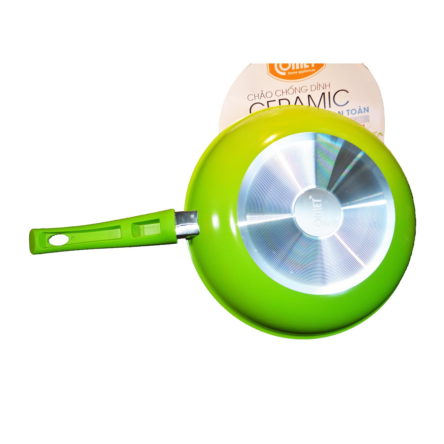 [HCM]Chảo chống dính ceramic Comet CH11 22cm