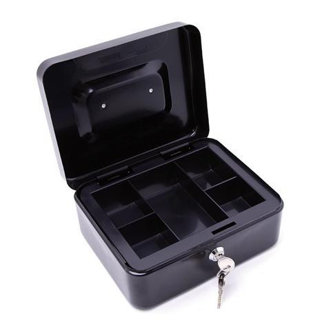 METAL CASH BOX W/TRAY LARGE UBL HG0095
