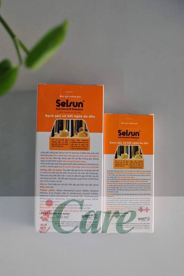 DẦU GỘI CHỐNG GÀU SELSUN 100Ml - ICARE