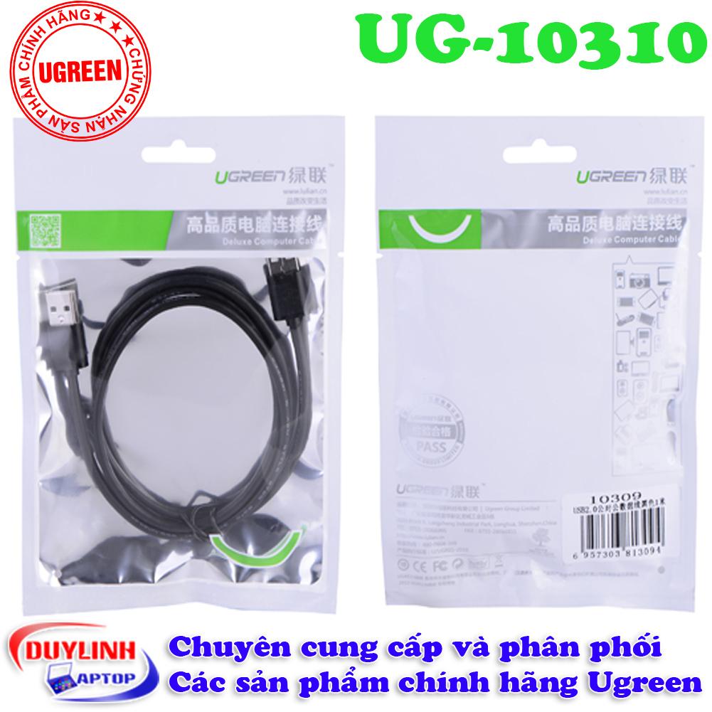 Cáp USB 2.0 2 đầu đực dài 1.5m Ugreen 10310