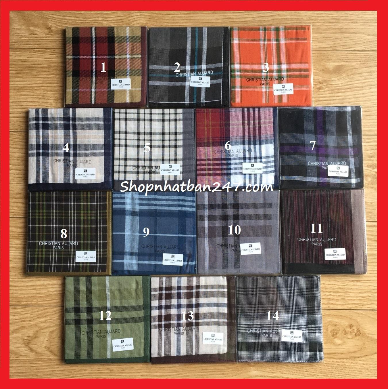 Khăn mùi xoa nam Christian Hàn Quốc (PHÂN PHỐI SỈ & LẺ/ 0946707283)